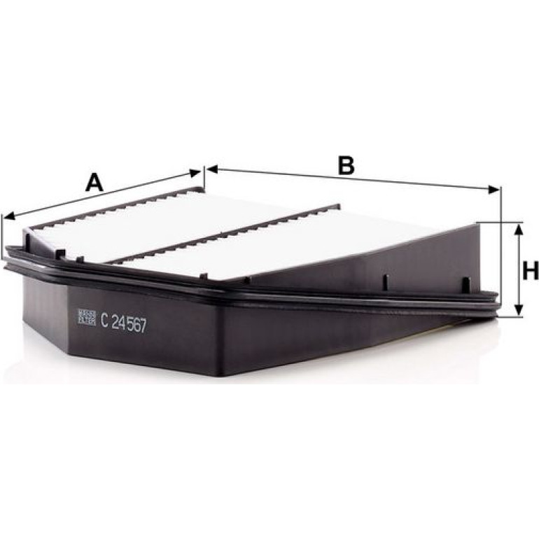 MANN-FILTER C 24 567 Luftfilter MANN-FILTER C 24 567 Luftfilter