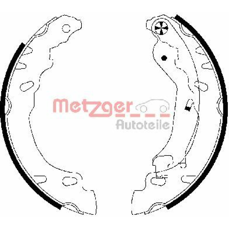 Bremsbackensatz MG 828
