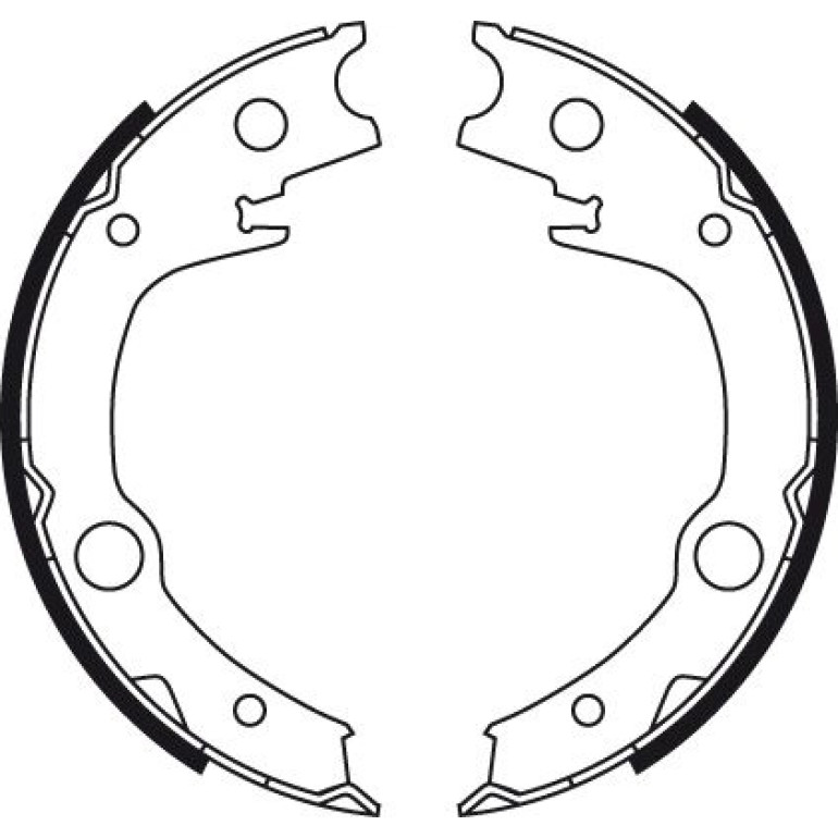 Bremsbackensatz, Feststellbremse GS8723 Bremsbackensatz, Feststellbremse GS8723