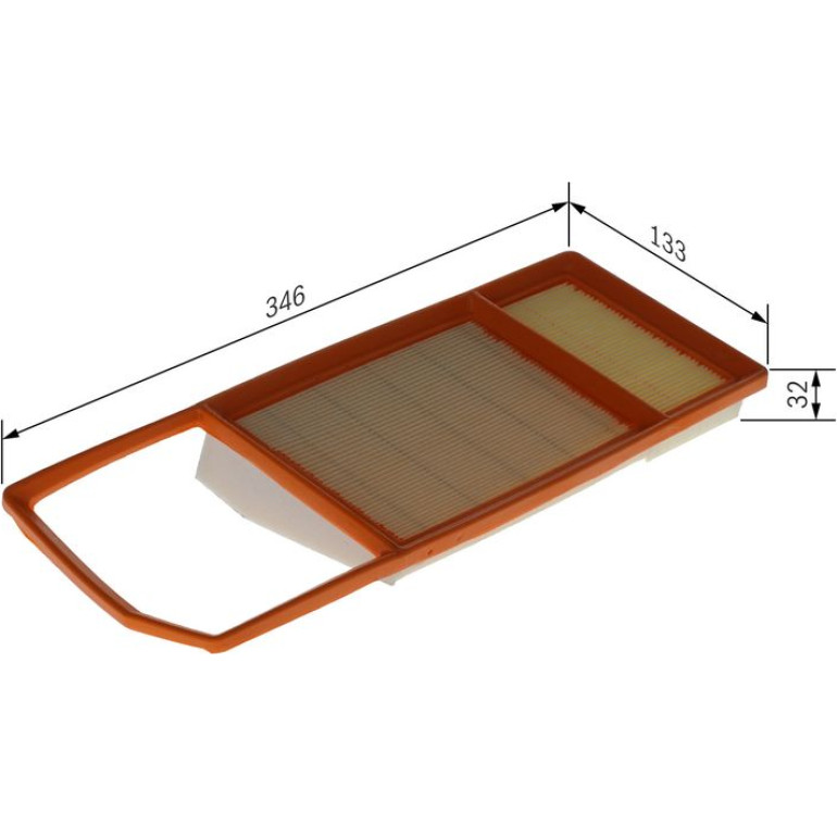 Luftfilter F 026 400 714 Luftfilter F 026 400 714