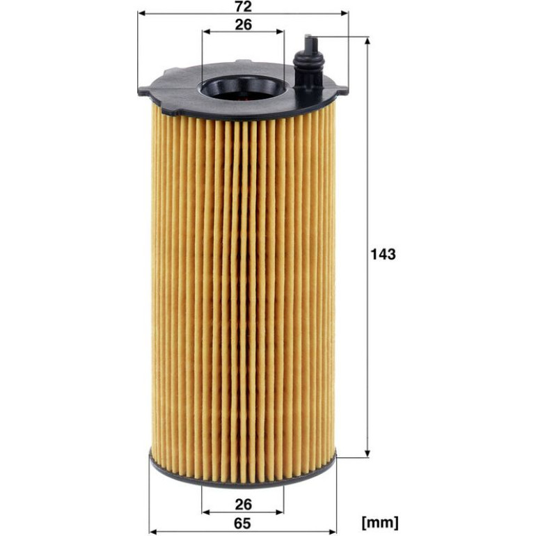 Ölfilter HU 820/2 X Ölfilter HU 820/2 X