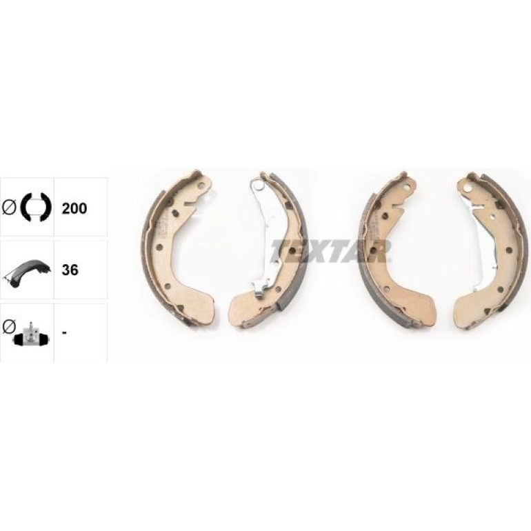 Bremsbackensatz 91062500
