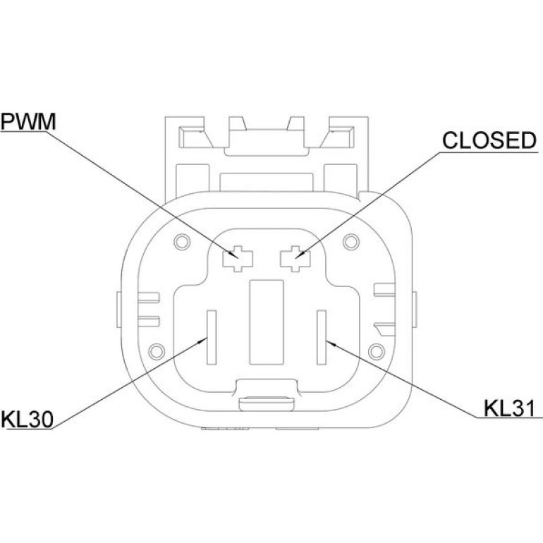 Lüfter, Motorkühlung CFF 404 000P Lüfter, Motorkühlung CFF 404 000P