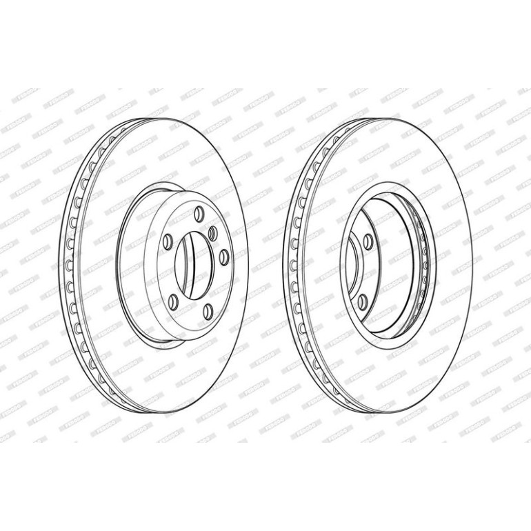Bremsscheibe DDF2403C-1 Bremsscheibe DDF2403C-1