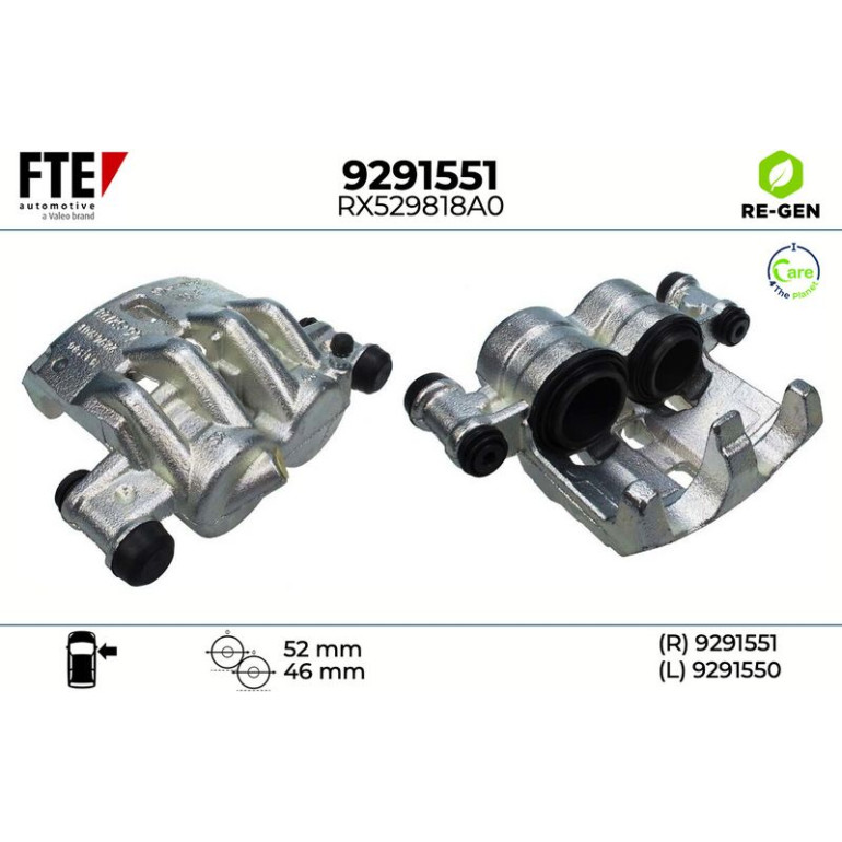 Bremssattel 9291551 Bremssattel 9291551
