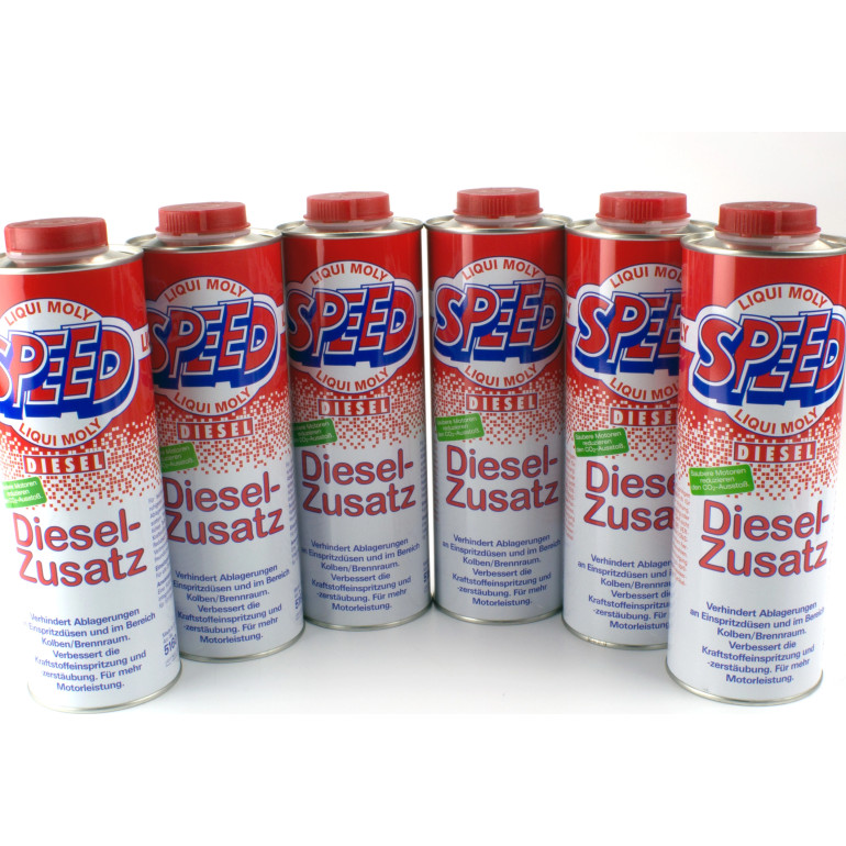 6X LIQUI MOLY 5160 Speed Diesel-Zusatz Kraftstoffadditiv Dose 1L 6X LIQUI MOLY 5160 Speed Diesel-Zusatz Kraftstoffadditiv Dose 1L