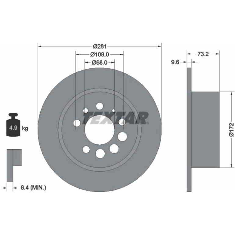 Bremsscheibe 92031400