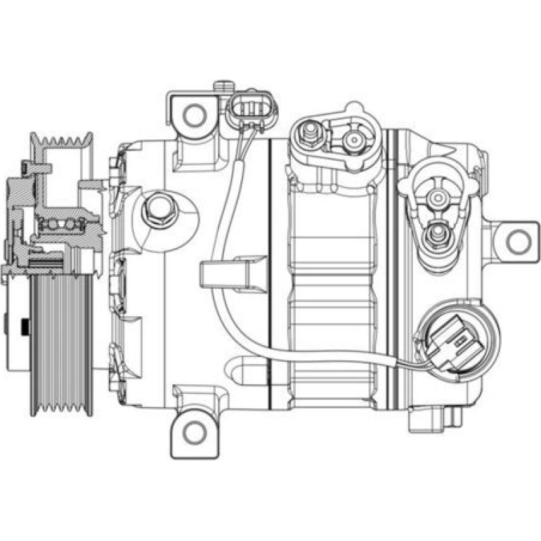 Kompressor, Klimaanlage ACP 637 000P Kompressor, Klimaanlage ACP 637 000P