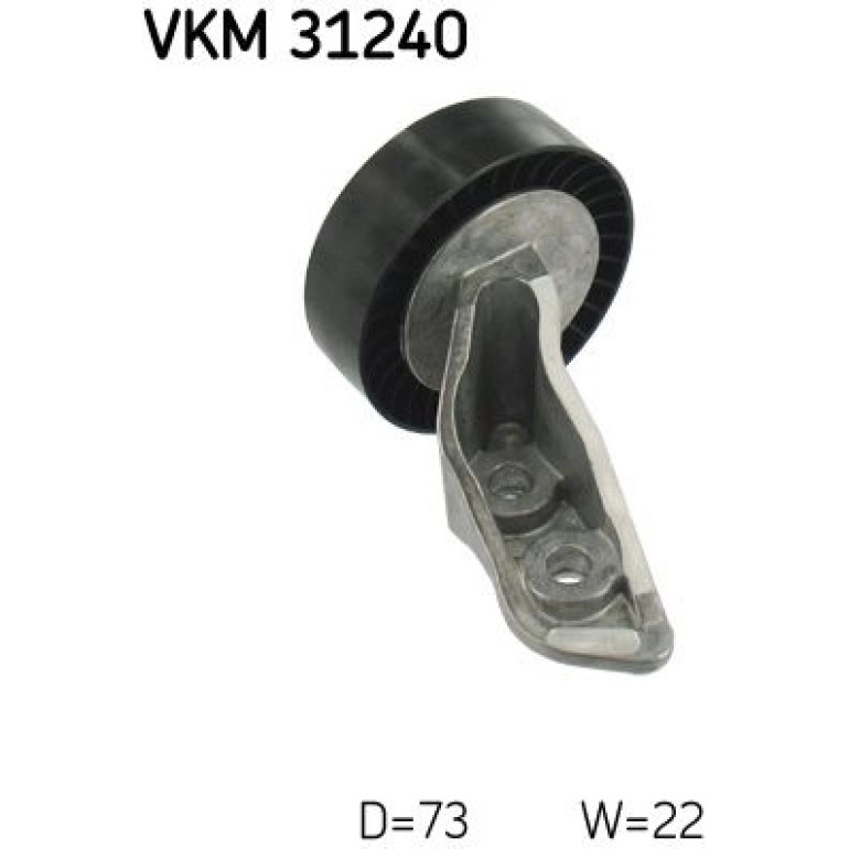 Umlenk-/Führungsrolle, Keilrippenriemen VKM 31240 Umlenk-/Führungsrolle, Keilrippenriemen VKM 31240