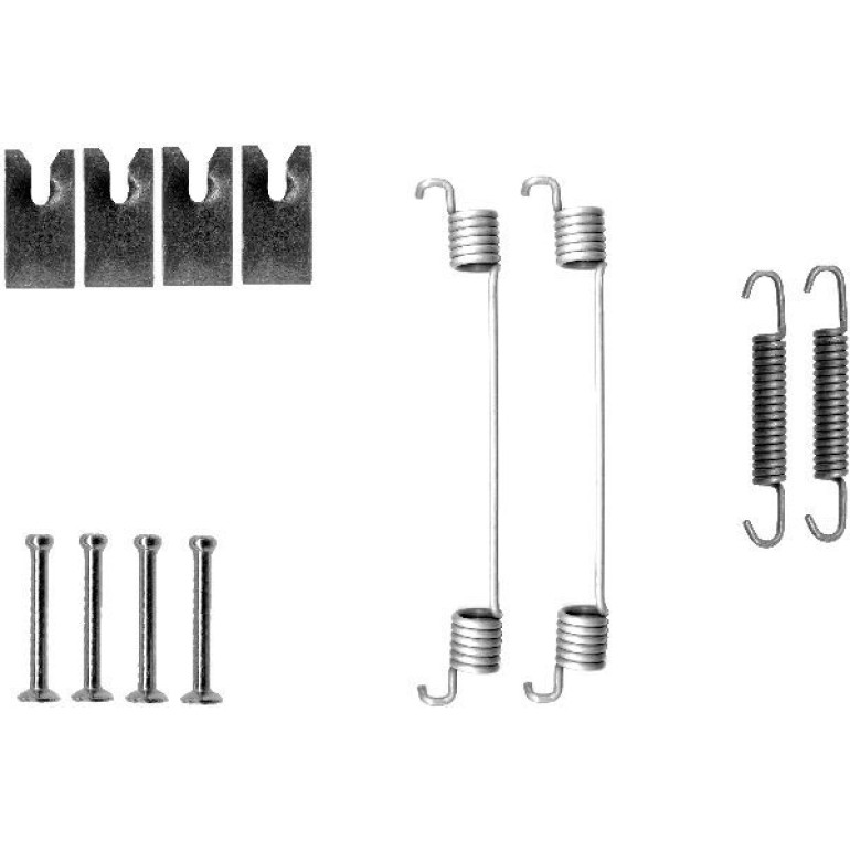 Zubehörsatz, Bremsbacken 8DZ 355 200-701 Zubehörsatz, Bremsbacken 8DZ 355 200-701
