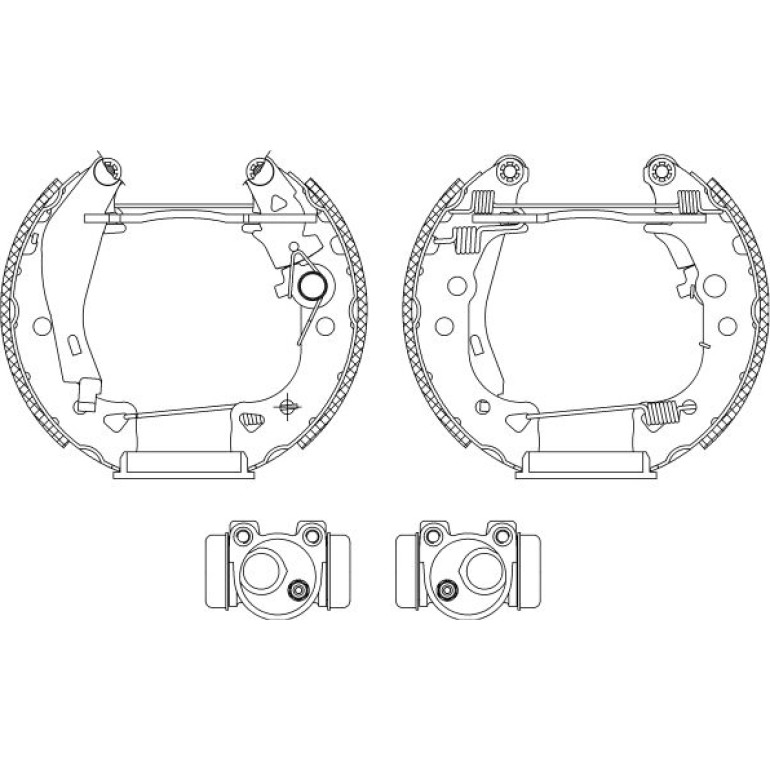 Bremsbackensatz 84038002 Bremsbackensatz 84038002