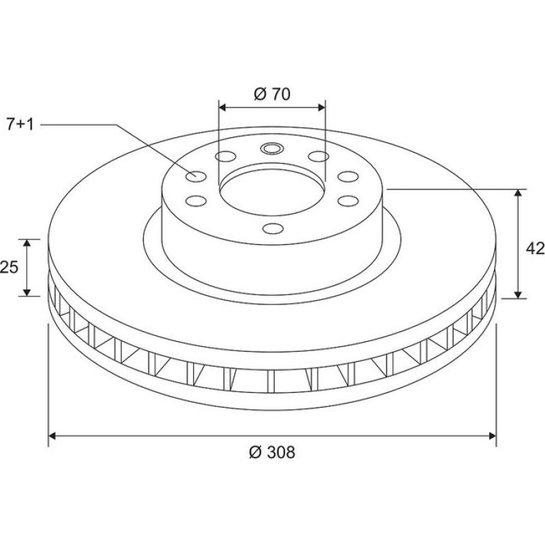 Bremsscheibe 672639 Bremsscheibe 672639