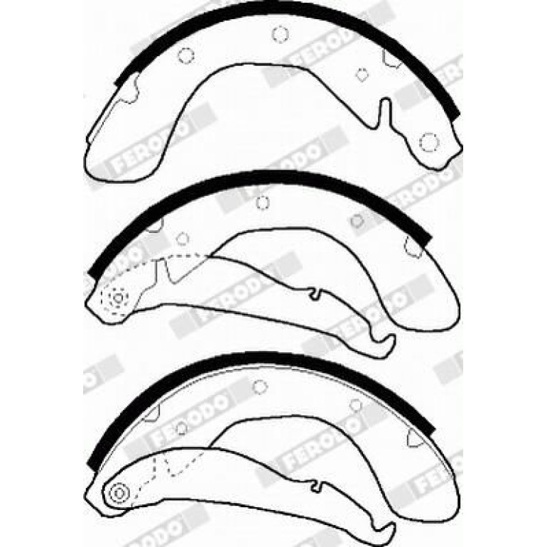 Bremsbackensatz FSB334 Bremsbackensatz FSB334