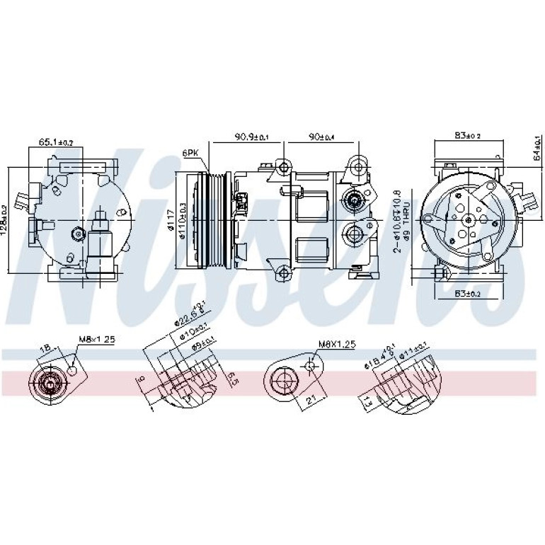 Kompressor, Klimaanlage 890418 Kompressor, Klimaanlage 890418