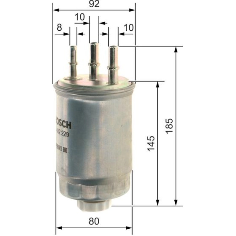 Kraftstofffilter F 026 402 229 Kraftstofffilter F 026 402 229