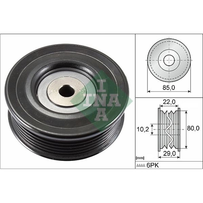 Umlenk-/Führungsrolle, Keilrippenriemen 532 0799 10 Umlenk-/Führungsrolle, Keilrippenriemen 532 0799 10