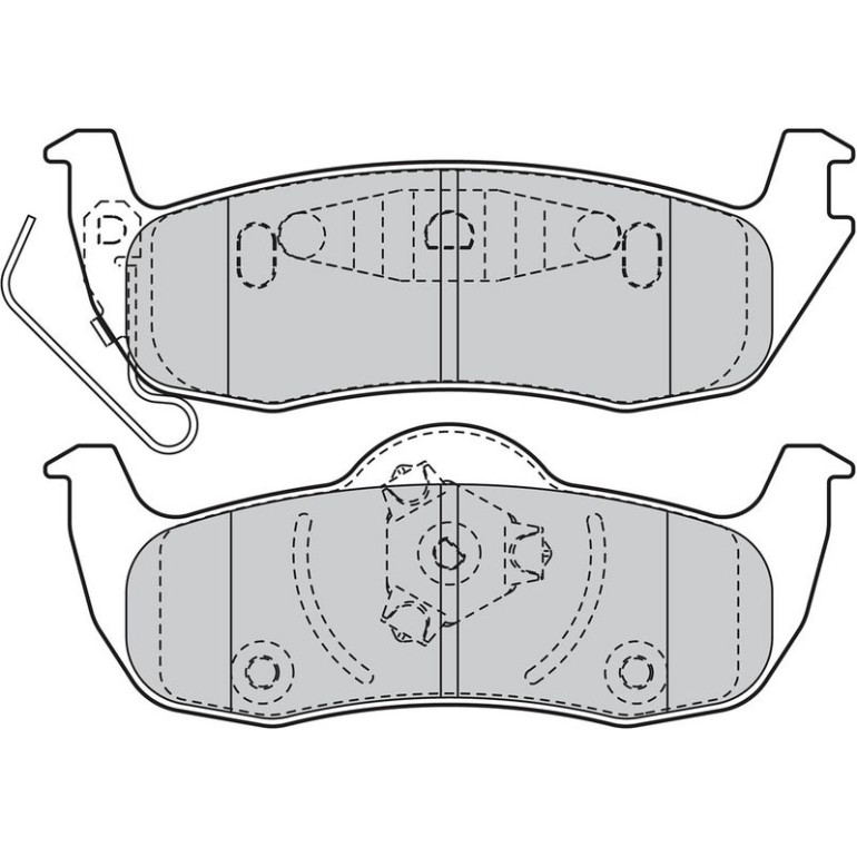 Bremsbelagsatz, Scheibenbremse 598920 Bremsbelagsatz, Scheibenbremse 598920