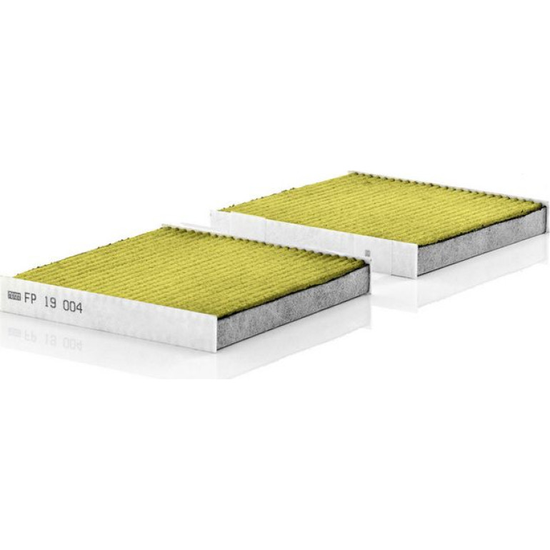 MANN-FILTER FP 19 004 Innenraumfilter FreciousPlus Aktivkohlefilter mit Polyphenol, antibakteriell, Feinstaubfilter (PM 2.5)