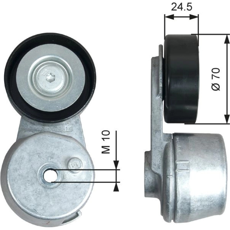 Riemenspanner, Keilrippenriemen T39375 Riemenspanner, Keilrippenriemen T39375