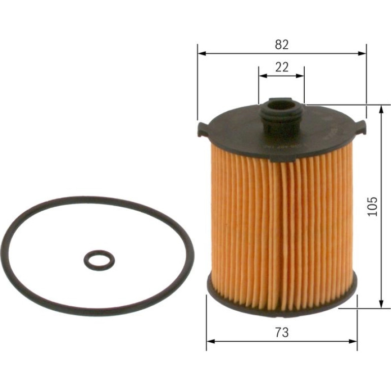 BOSCH F 026 407 152 Ölfilter BOSCH F 026 407 152 Ölfilter