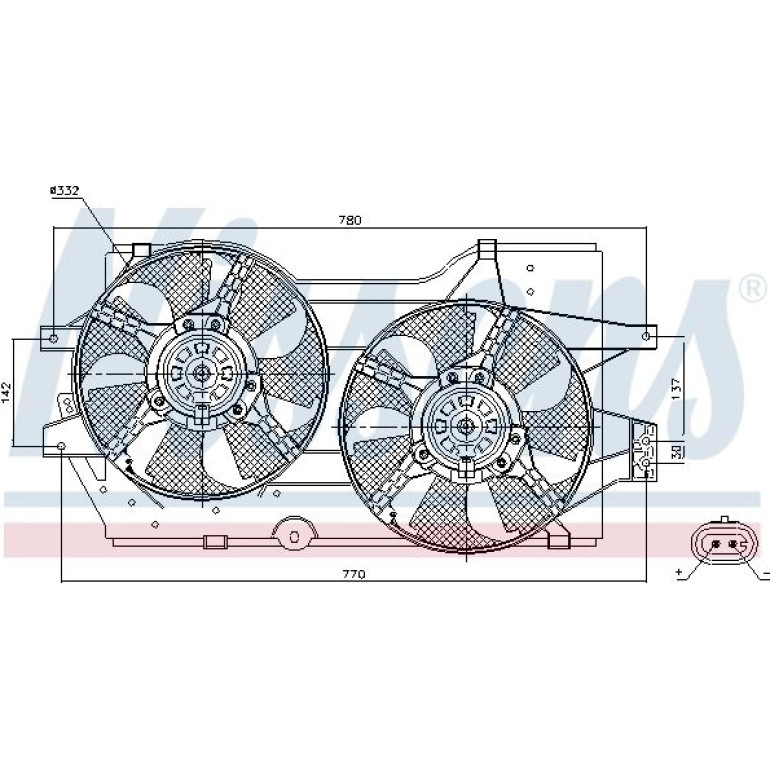 Lüfter, Motorkühlung 85288 Lüfter, Motorkühlung 85288