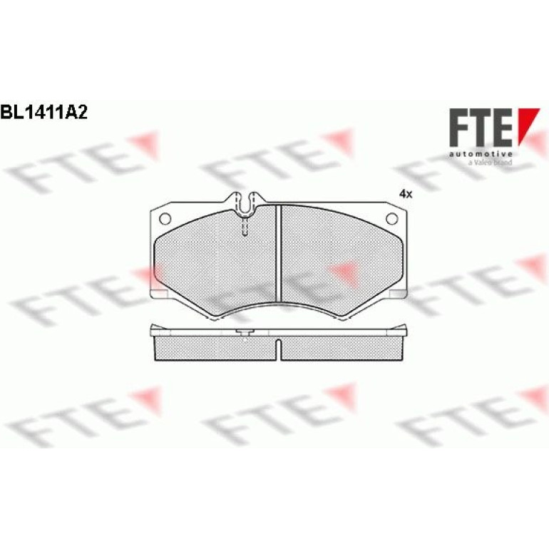 Bremsbelagsatz, Scheibenbremse 9010185 Bremsbelagsatz, Scheibenbremse 9010185