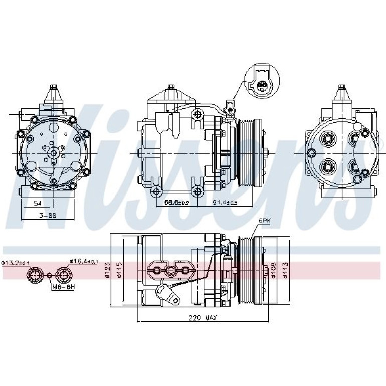 Kompressor, Klimaanlage 89248 Kompressor, Klimaanlage 89248