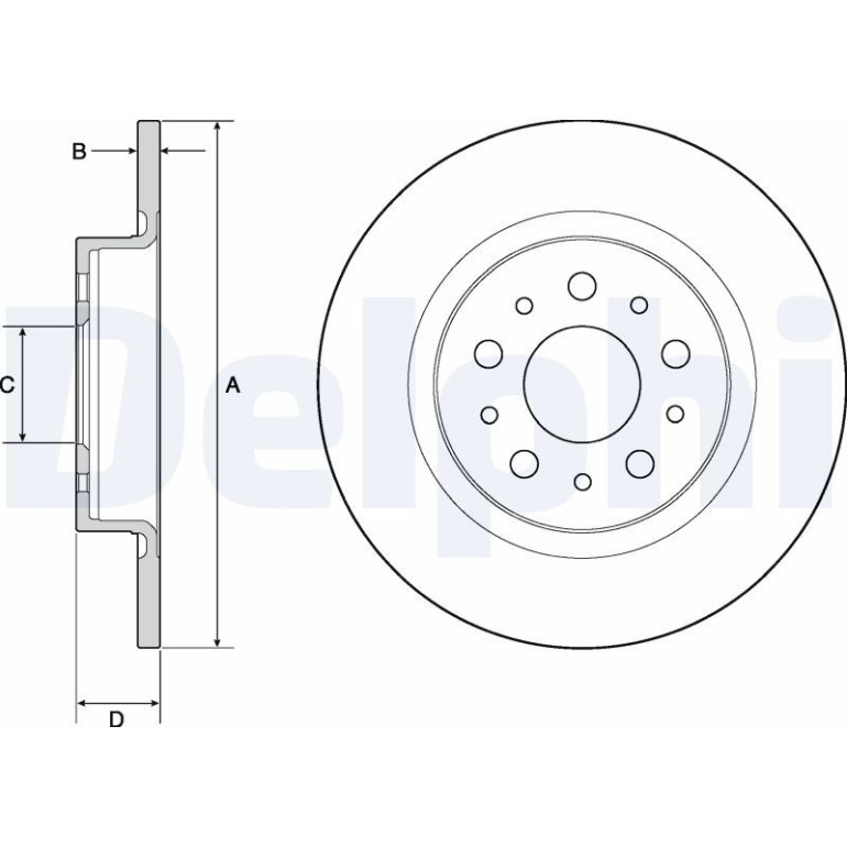 Bremsscheibe BG4690C