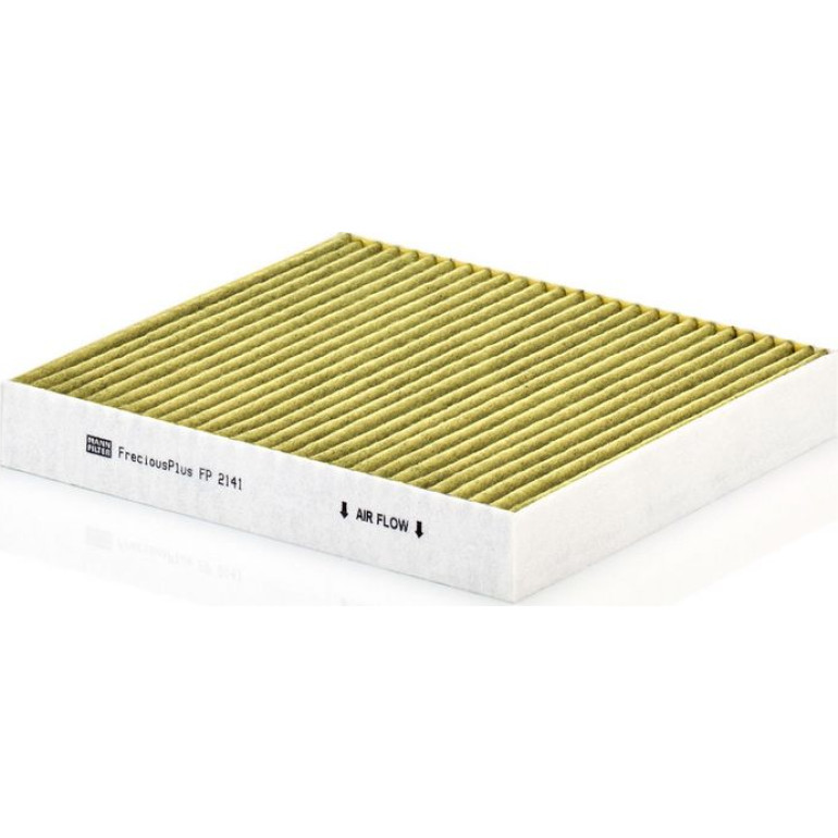 MANN-FILTER FP 2141 Innenraumfilter FreciousPlus Aktivkohlefilter mit Polyphenol, antibakteriell, Feinstaubfilter (PM 2.5) MANN-FILTER FP 2141 Innenraumfilter FreciousPlus Aktivkohlefilter mit Polyphenol, antibakteriell, Feinstaubfilter (PM 2.5)