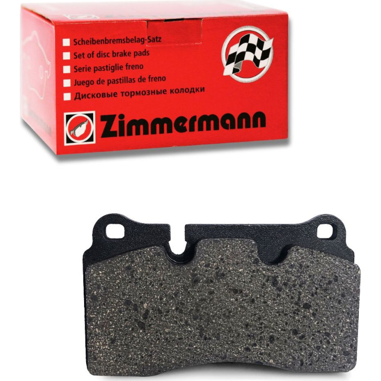 ZIMMERMANN 24098.170.3 Bremsbeläge für Verschleißwarnanzeiger vorbereitet mit Zubehör ZIMMERMANN 24098.170.3 Bremsbeläge für Verschleißwarnanzeiger vorbereitet mit Zubehör