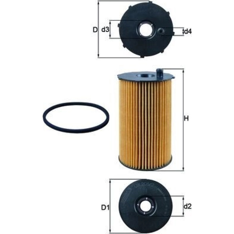 Ölfilter OX 205/2D Ölfilter OX 205/2D