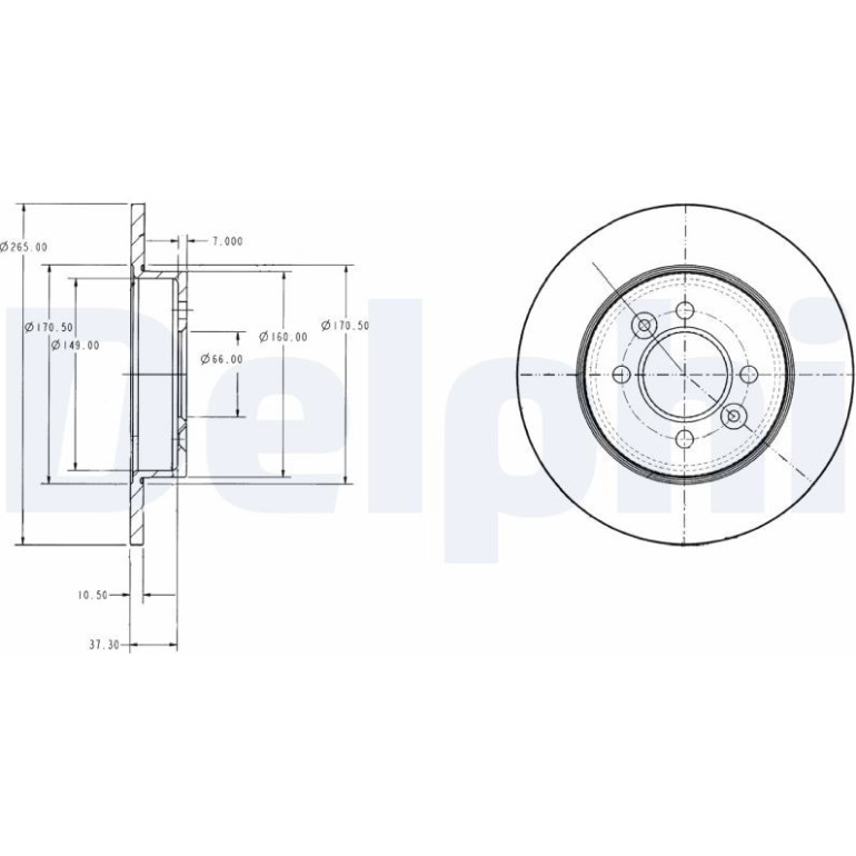 Bremsscheibe BG2694