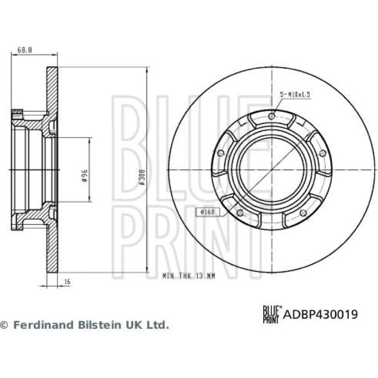 Bremsscheibe ADBP430019