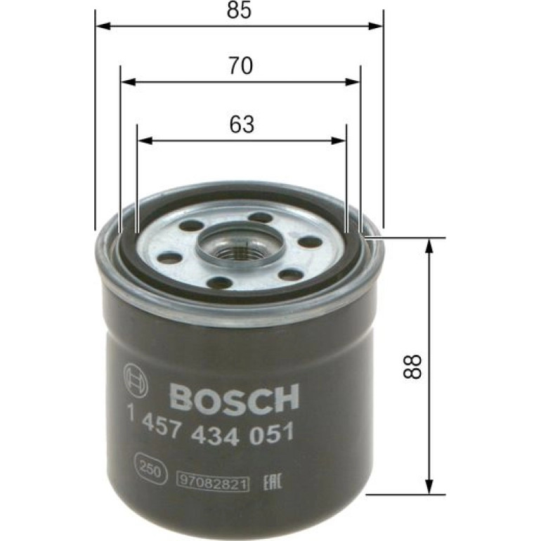 Kraftstofffilter 1 457 434 051