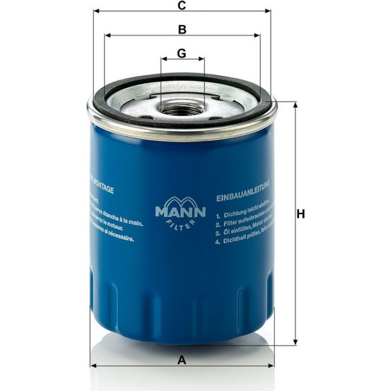 Ölfilter W 712/15 Ölfilter W 712/15