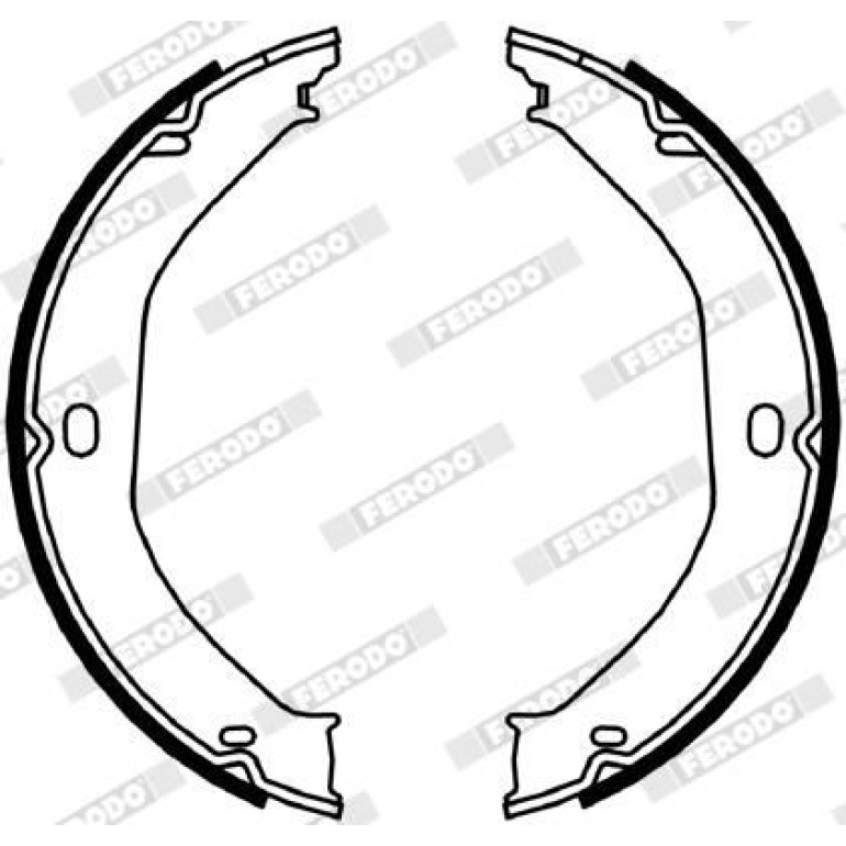 Bremsbackensatz, Feststellbremse FSB4057 Bremsbackensatz, Feststellbremse FSB4057