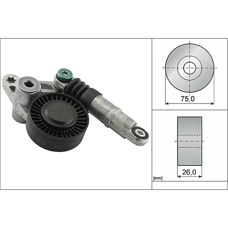 Spannarm, Keilrippenriemen 534 0098 10 Spannarm, Keilrippenriemen 534 0098 10