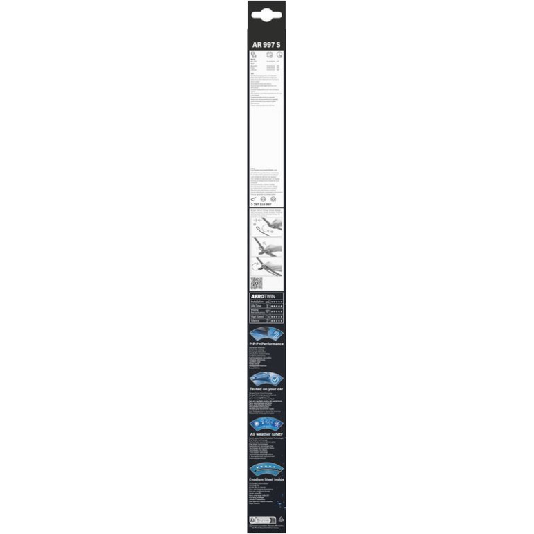 BOSCH AR 997 S Scheibenwischer Aerotwin Retrofit 3 397 118 997 BOSCH AR 997 S Scheibenwischer Aerotwin Retrofit 3 397 118 997