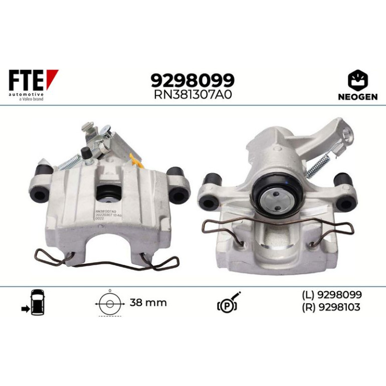 Bremssattel 9298099 Bremssattel 9298099