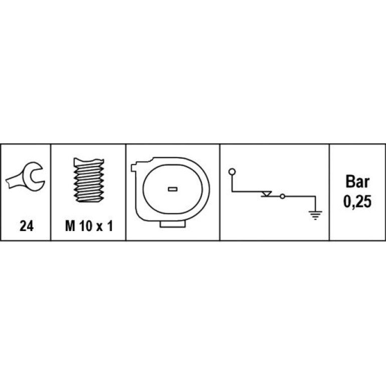 Öldruckschalter 6ZL 008 280-041