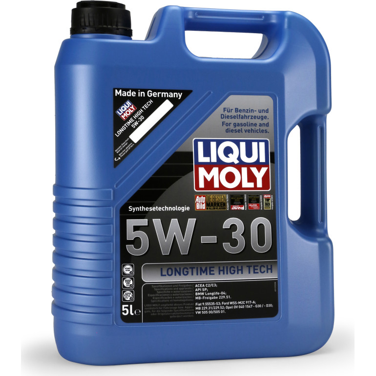 LIQUI MOLY 1137 Longtime High Tech 5W-30 Motoröl, 5L