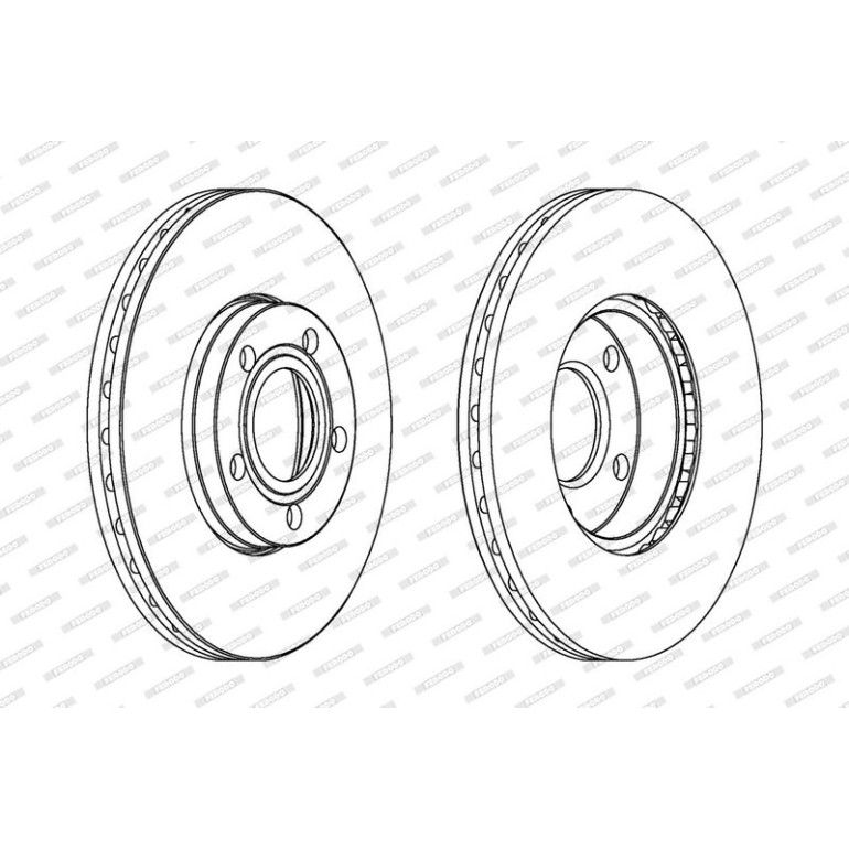Bremsscheibe DDF1014C