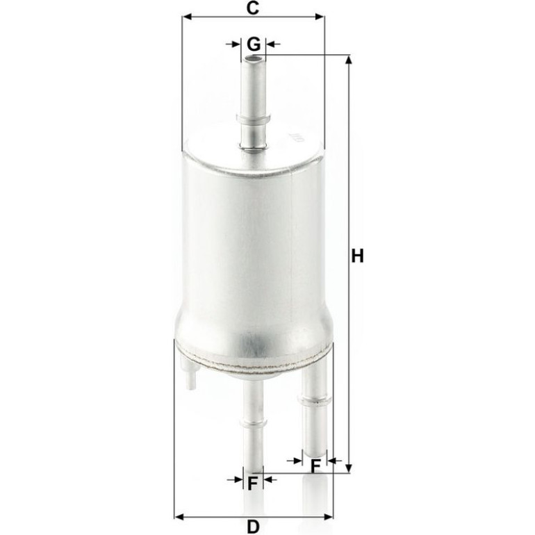 Kraftstofffilter WK 6015 Kraftstofffilter WK 6015