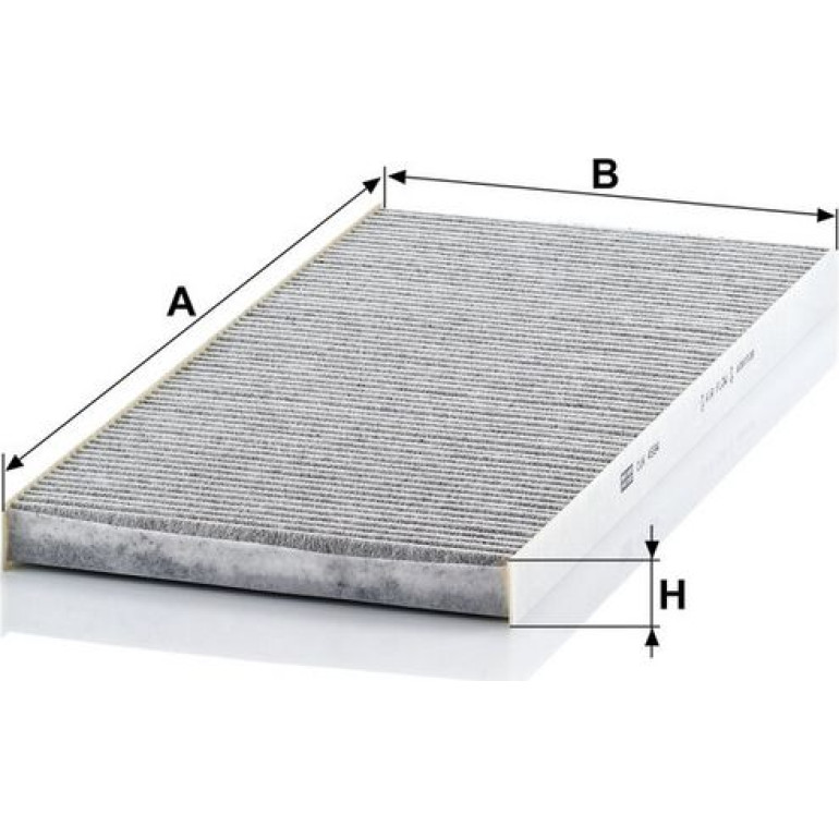 MANN-FILTER CUK 4594 Innenraumfilter, Aktivkohlefilter MANN-FILTER CUK 4594 Innenraumfilter, Aktivkohlefilter
