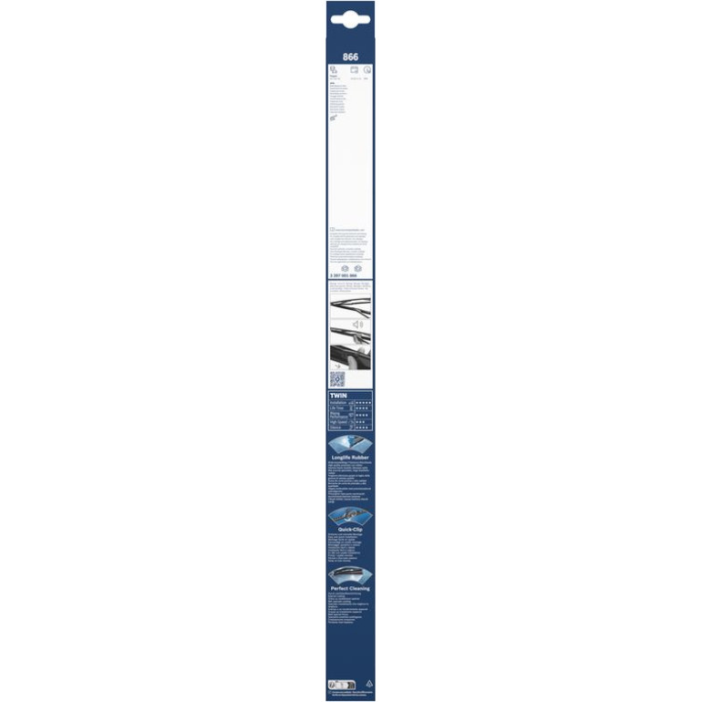BOSCH 866 Scheibenwischer Twin 3 397 001 866