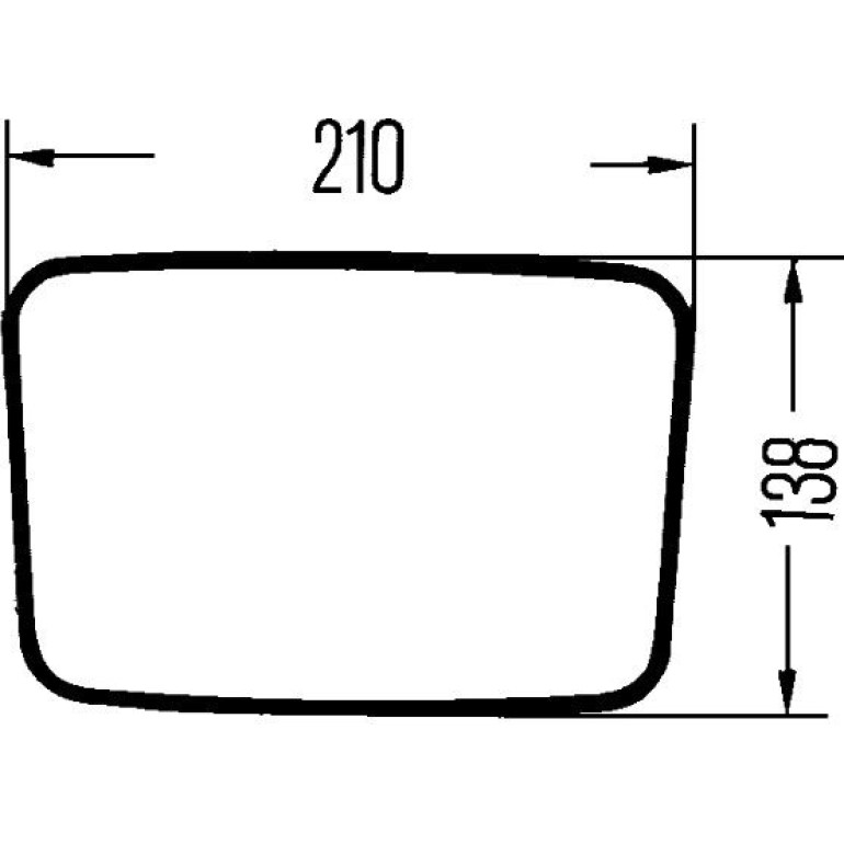 Außenspiegel 8SB 003 609-061