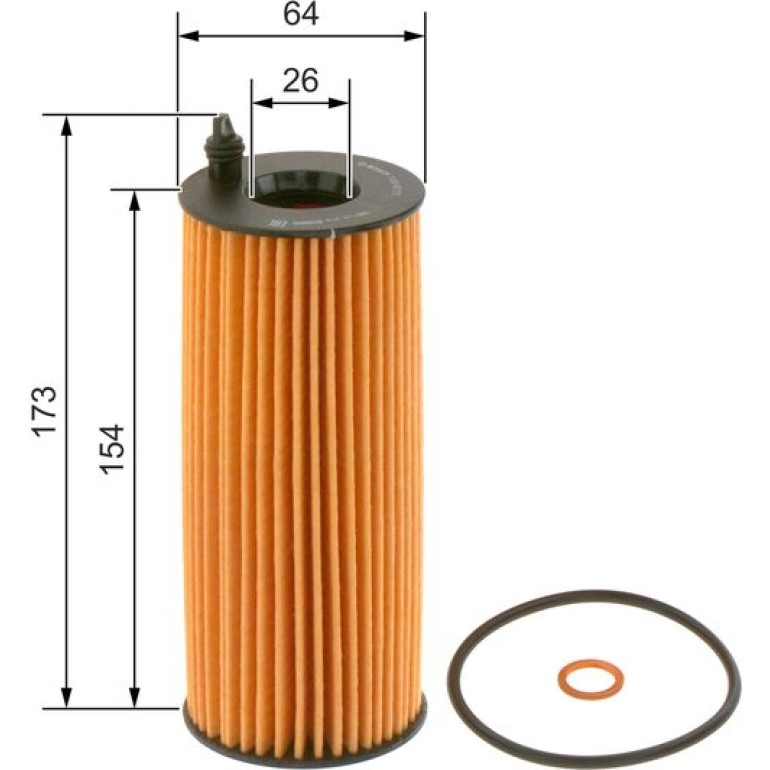 BOSCH F 026 407 072 Ölfilter BOSCH F 026 407 072 Ölfilter