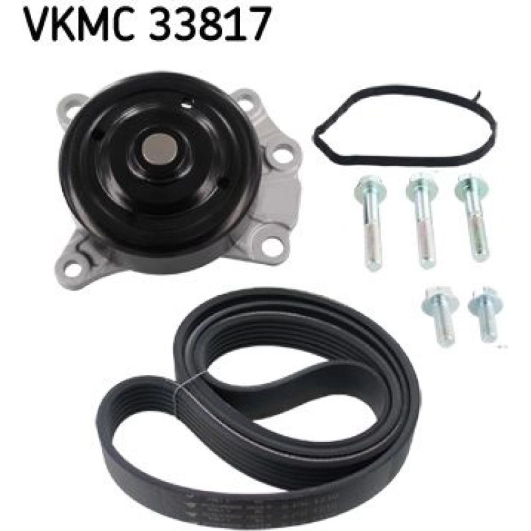Wasserpumpe + Keilrippenriemensatz VKMC 33817 Wasserpumpe + Keilrippenriemensatz VKMC 33817
