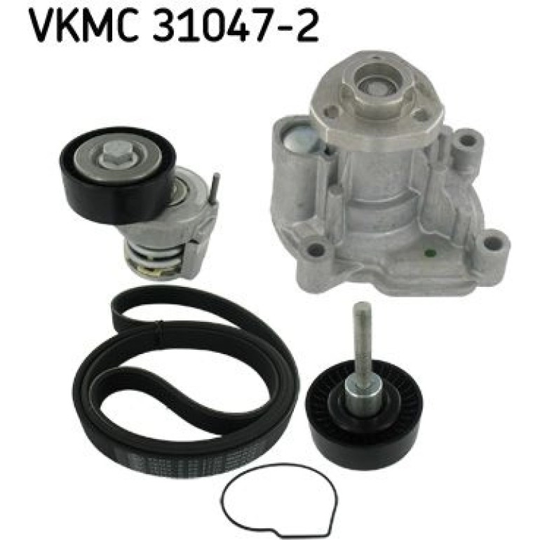 Wasserpumpe + Keilrippenriemensatz VKMC 31047-2 Wasserpumpe + Keilrippenriemensatz VKMC 31047-2