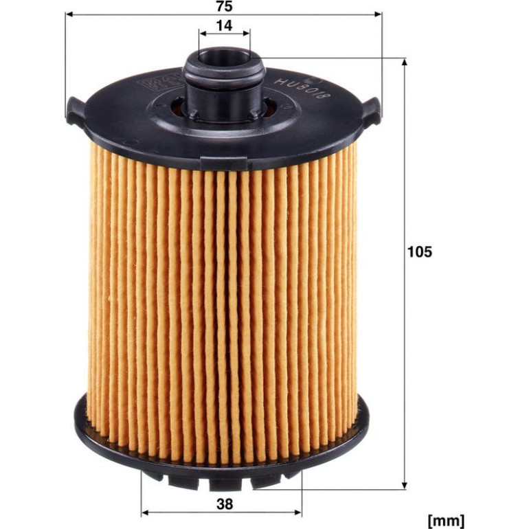 Ölfilter HU 8018 Z Ölfilter HU 8018 Z